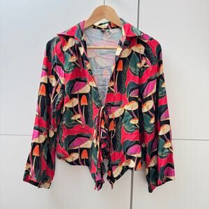 Farm Rio Mushroom Top Brazil Exclusive